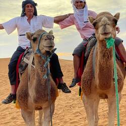 Earle & Soloman smile for the camera