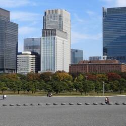 Grounds of the palace looking back to the city