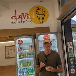 I had to stop at Gelateria David