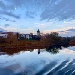 Nightfall on the Danube