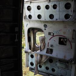 Main deck exit door.