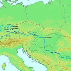 Map of the Canal system