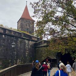 Entering thru one of the gates