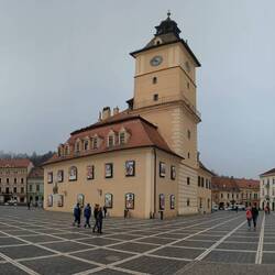 Casa Sfatului in the center of The Council Square