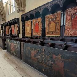 Ottoman Rugs inside The Black Church