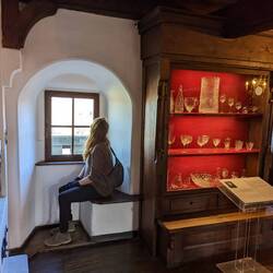 Emily looking for Dracula