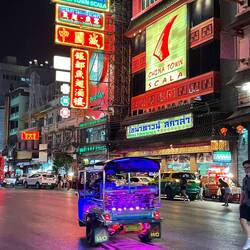 Yaowarat road and all its neon