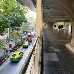 Elevated walkways to avoid streets