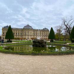 The Residenz from the French Garden