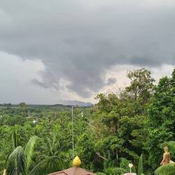 Ein kleines "Unwetter" zog auf 😳