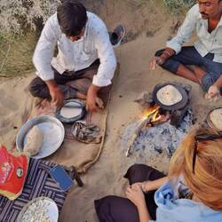 Kochen in der Wüste