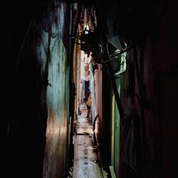 Labyrinth im Wohnviertel