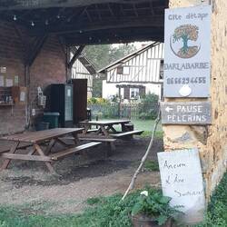 Meine heutige Gite bietet auch nen kurzen Verpflegungsstopp an 🥰