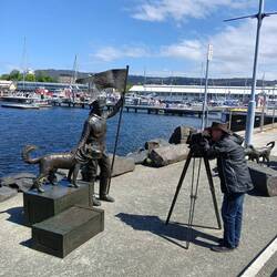 Der Fotograf hat neu gegen alt getauscht