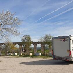 Unser Stellplatz am Viadukt 👌