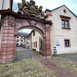 The Rathaus, or town hall, dated 1749