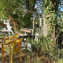 Zwar kein Kaffee, aber auch ein hübscher Pausen-Platz!