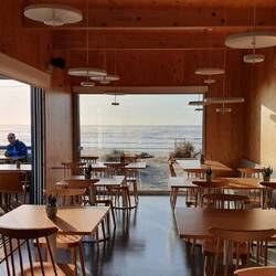 Blick aus der Beachbar