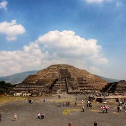 Ruinen Teotihuacan