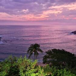 Abendstimmung in Puerto Escondido