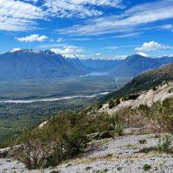 View from the crater