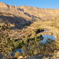 The valley getting deeper