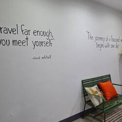 So tolle Sprüche im Hostel überall