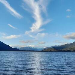 From Yelcho Lake campsite