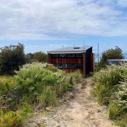 One of the new chalets.