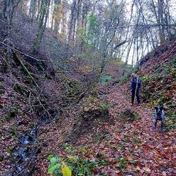 Zum Abschluss nochmal richtig steil nach unten!