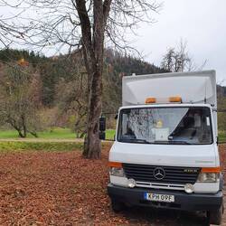 Unter Kastanien parken