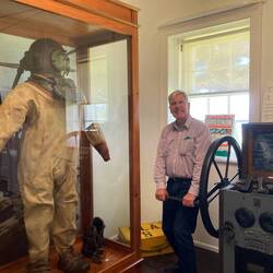 The diver wouldn't want to rely on me keeping up his air supply...