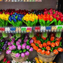 Wooden Tulips