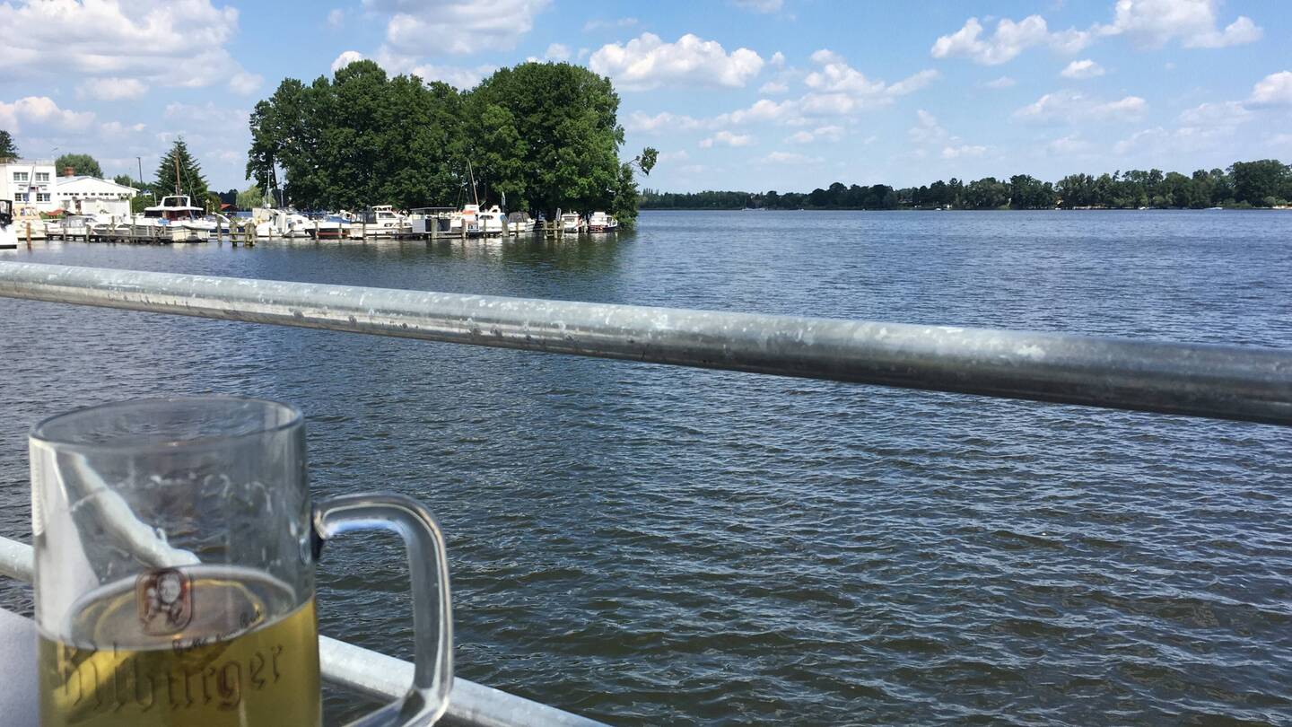 Hafenterrasse am Schwielochsee