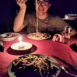 Candlelight-Dinner - was will man mehr😉