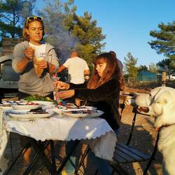 Cihan's dog is watching!