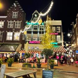 We ate dinner in this area