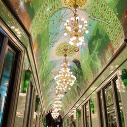 A beautiful covered walkway we passed