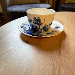 Coffee cups in room were so stylish