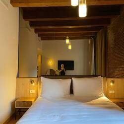 My room with the most comfortable bed ever - it cuddles you