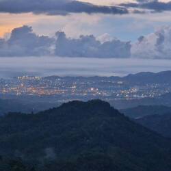 Ausblick von Minca nach Santa Marta