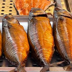 Smoked fish - another Dutch delicacy