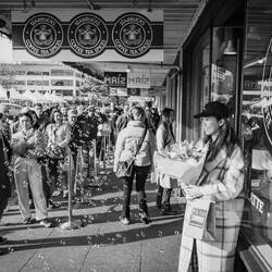 The first Starbucks store / Die allererste Starbucks filiale