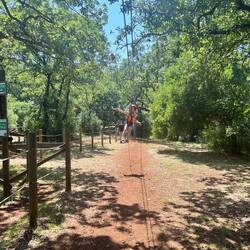 Kids day at the ropes course!