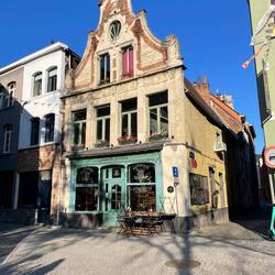 Lovely café in the old Fish Market