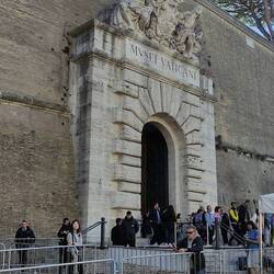 Eingang zum MuseumVaticani