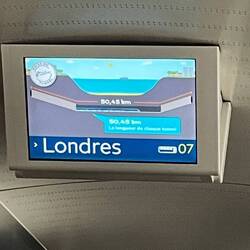 Heading under the channel