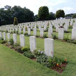 Kranji War Cemetery.