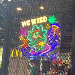 Yep - a kisok at the mall