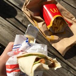 Kleine Belohnung für 9 Stunden Bibliothek